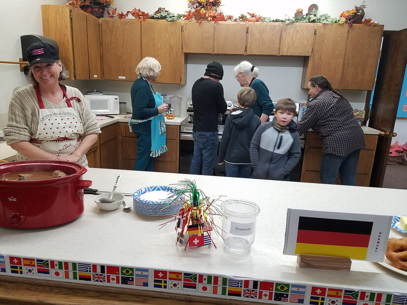 Salmon Church Holds International Food Fair