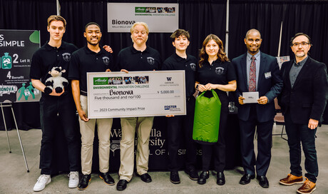 Student club holds prize money