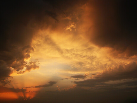 Moody sunset