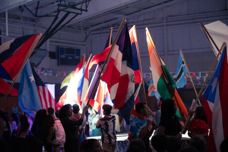Flag march 