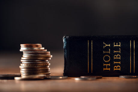 Holy Bible and money