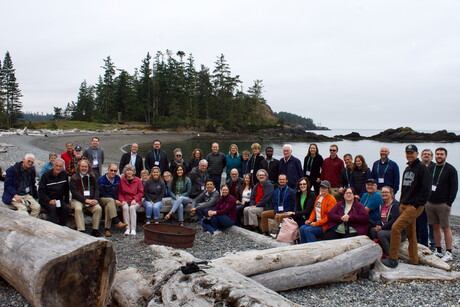 Adventist historians conference gathered on Rosario Beach