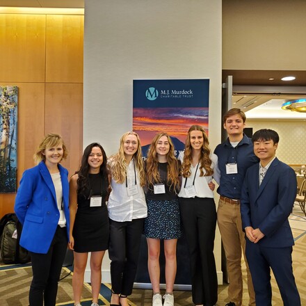 Students attend science conference