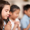 Children praying