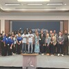 Group photo of in-person attendees of the 2025 AAMP Conference