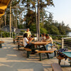 The view off of the Rosario cafeteria terrace