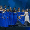 MONDAY AFTERNOON JULY 7 MUSICAL CONCERT Les Chanticleer, North American Division (NAD), singing I'll Never Turn Back No More at the afternoon musical concert on Monday, July 7, 2025.The 62nd General Conference Session of the Seventh-day Adventist Church, America’s Center Convention Complex, St. Louis, Missouri, USA, July 3-12, 2025. Camera date: Monday, July 7, 2025 14:47.