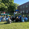 Students gather for worship