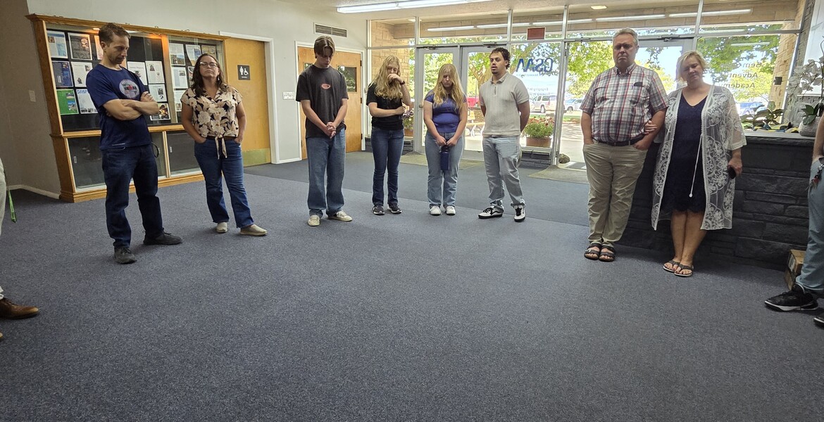 Prayer before school year begins