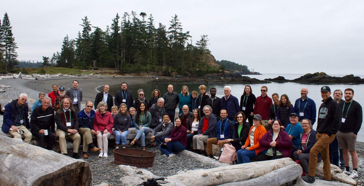 Adventist historians conference gathered on Rosario Beach